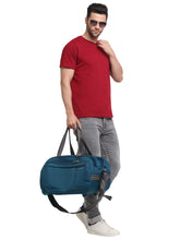 Load image into Gallery viewer, Teakwood Rolling Small Duffel Bag (Teal)