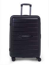 Load image into Gallery viewer, Teakwood Black Trolley Bag