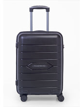 Load image into Gallery viewer, Teakwood Black Trolley Bag