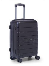 Load image into Gallery viewer, Teakwood Black Trolley Bag