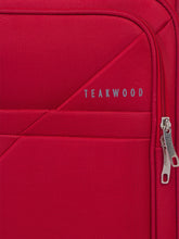 Load image into Gallery viewer, Teakwood Red Soft Sided Trolley Bag (Large)