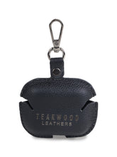 Load image into Gallery viewer, Teakwood Leathers Earphone Case Cover Compatible for AirPods Pro with Metal Keychain