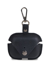 Load image into Gallery viewer, Teakwood Leathers Earphone Case Cover Compatible for AirPods Pro with Metal Keychain