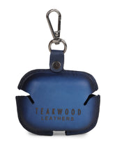 Load image into Gallery viewer, Teakwood Leathers Earphone Case Cover Compatible for AirPods Pro with Metal Keychain