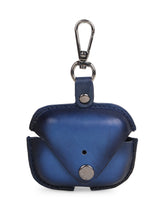 Load image into Gallery viewer, Teakwood Leathers Earphone Case Cover Compatible for AirPods Pro with Metal Keychain