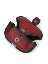 Load image into Gallery viewer, Teakwood Leathers Earphone Case Cover Compatible for AirPods Pro with Metal Keychain