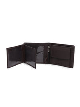 Load image into Gallery viewer, Teakwood Unisex Genuine Leather Brown Bi Fold Wallet