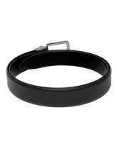 Load image into Gallery viewer, Men Black & Brown Texture Reversible Leather Belt