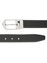 Load image into Gallery viewer, Men Black & Brown Reversible Genuine Leather Belt