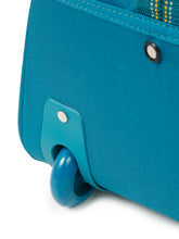 Load image into Gallery viewer, Teakwood Leather Teal Printed Small Duffle Bag