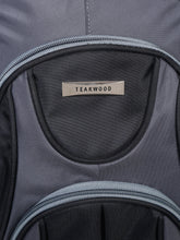 Load image into Gallery viewer, Teakwood Leather Unisex Solid Black 34L Medium Backpack