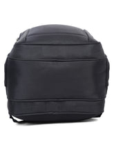 Load image into Gallery viewer, Teakwood Leather Unisex Solid Black 30L Medium Backpack