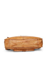 Load image into Gallery viewer, Teakwood Genuine Leather Laptop Bag - Tan