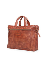 Load image into Gallery viewer, Teakwood Genuine Leather Laptop Bag - Brown