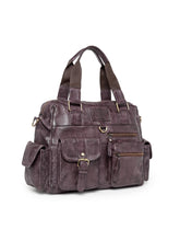 Load image into Gallery viewer, Teakwood Genuine Leather Laptop Bag - Brown