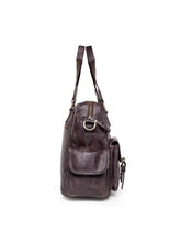 Load image into Gallery viewer, Teakwood Genuine Leather Laptop Bag - Brown