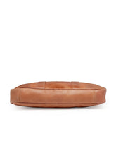 Load image into Gallery viewer, Teakwood Genuine Leather Laptop Bag - Tan