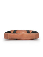 Load image into Gallery viewer, Teakwood Genuine Leather Laptop Bag - Tan