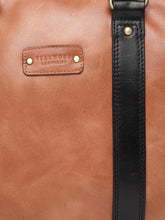 Load image into Gallery viewer, Teakwood Genuine Leather Laptop Bag - Tan