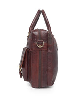 Load image into Gallery viewer, Teakwood Genuine Leather Unisex Bag