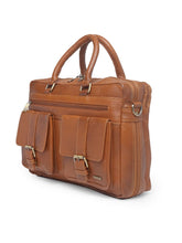 Load image into Gallery viewer, Teakwood Genuine Leather Unisex Bag