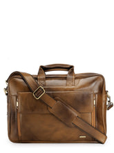 Load image into Gallery viewer, Teakwood Genuine Leather Unisex Bag
