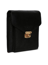 Load image into Gallery viewer, Teakwood Genuine Leather Women Bag - Black