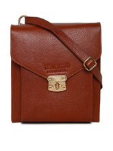 Load image into Gallery viewer, Teakwood Genuine Leather Women Bag - Brown