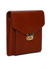 Load image into Gallery viewer, Teakwood Genuine Leather Women Bag - Brown