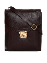 Load image into Gallery viewer, Teakwood Genuine Leather Women Bag - Brown