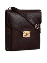 Load image into Gallery viewer, Teakwood Genuine Leather Women Bag - Brown