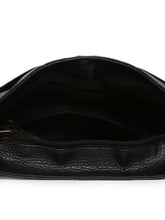 Load image into Gallery viewer, Teakwood Genuine Leather Women Bag - Black