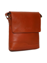 Load image into Gallery viewer, Teakwood Genuine Leather Women Bag - Tan