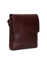 Load image into Gallery viewer, Teakwood Genuine Leather Women Bag - Brown