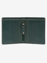 Load image into Gallery viewer, Unisex Green Solid Leather Accessory Gift Set