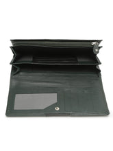 Load image into Gallery viewer, Unisex Black & Green Solid Leather Accessory Gift Set