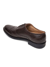 Load image into Gallery viewer, Teakwood Genuine Leather Brown Oxford Shoes