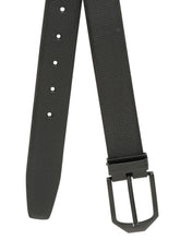 Load image into Gallery viewer, Teakwood Genuine Leather Black Belt