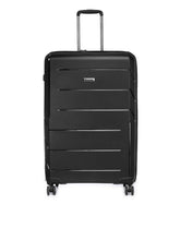 Load image into Gallery viewer, Teakwood Unisex Black Trolley Bag - Large