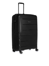 Load image into Gallery viewer, Teakwood Unisex Black Trolley Bag - Large