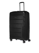 Load image into Gallery viewer, Teakwood Unisex Black Trolley Bag - Large