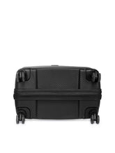 Load image into Gallery viewer, Teakwood Unisex Black Trolley Bag - Large