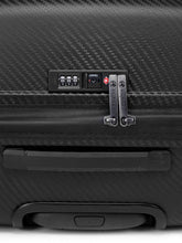 Load image into Gallery viewer, Teakwood Unisex Black Trolley Bag - Large