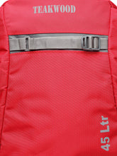 Load image into Gallery viewer, Teakwood Polyester Bagpack - Red