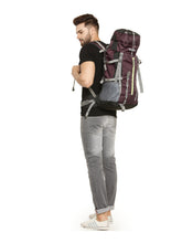 Load image into Gallery viewer, Teakwood Polyester Voilet Rucksack