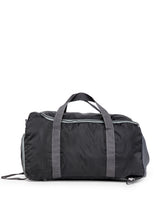 Load image into Gallery viewer, Teakwood Polyester Duffel Bag - Black
