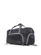 Load image into Gallery viewer, Teakwood Polyester Duffel Bag - Black
