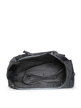 Load image into Gallery viewer, Teakwood Polyester Duffel Bag - Black