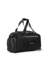 Load image into Gallery viewer, Teakwood Polyester Duffel Bag - Black