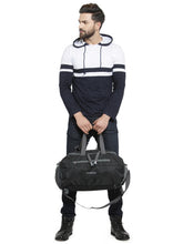 Load image into Gallery viewer, Teakwood Polyester Duffel Bag - Black